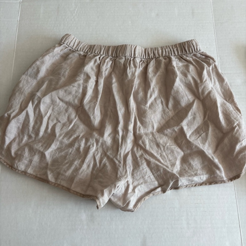 Zara linen pull on shorts size small - Picture 6 of 16